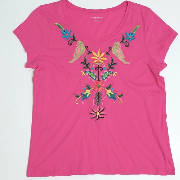 Lot of 3 Colorful Cotton t-shirts, Size M - Picture 4 of 8